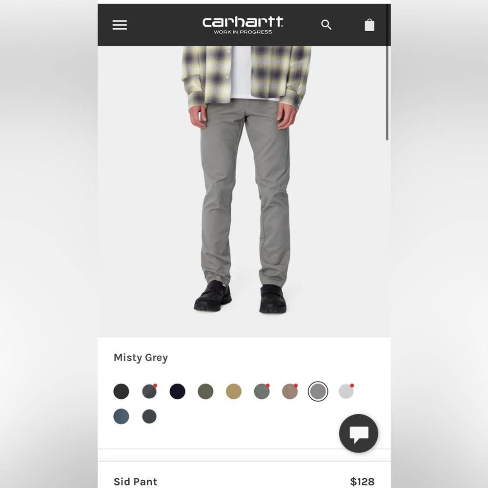 Carhartt wip sid pants